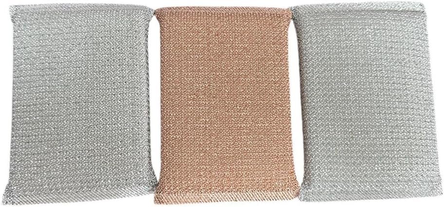 3pcs Scrubbing Cleaner, Sponges For Dishwashing, Double Sided