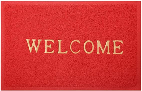 Welcome Doormat Non-Slip Home Mat Rubber Mat Heavy Duty Doormat Coil Disinfecting absorbent High-Quality rug carpet