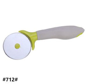 Stainless Steel Pizza Cutter with Silicon Handle, 20 x 7 cm