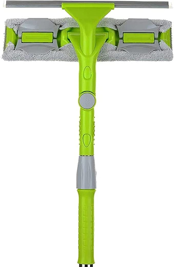 Double-sided Bathroom Cleaning Tool, Mirror Cleaning Brush, Window