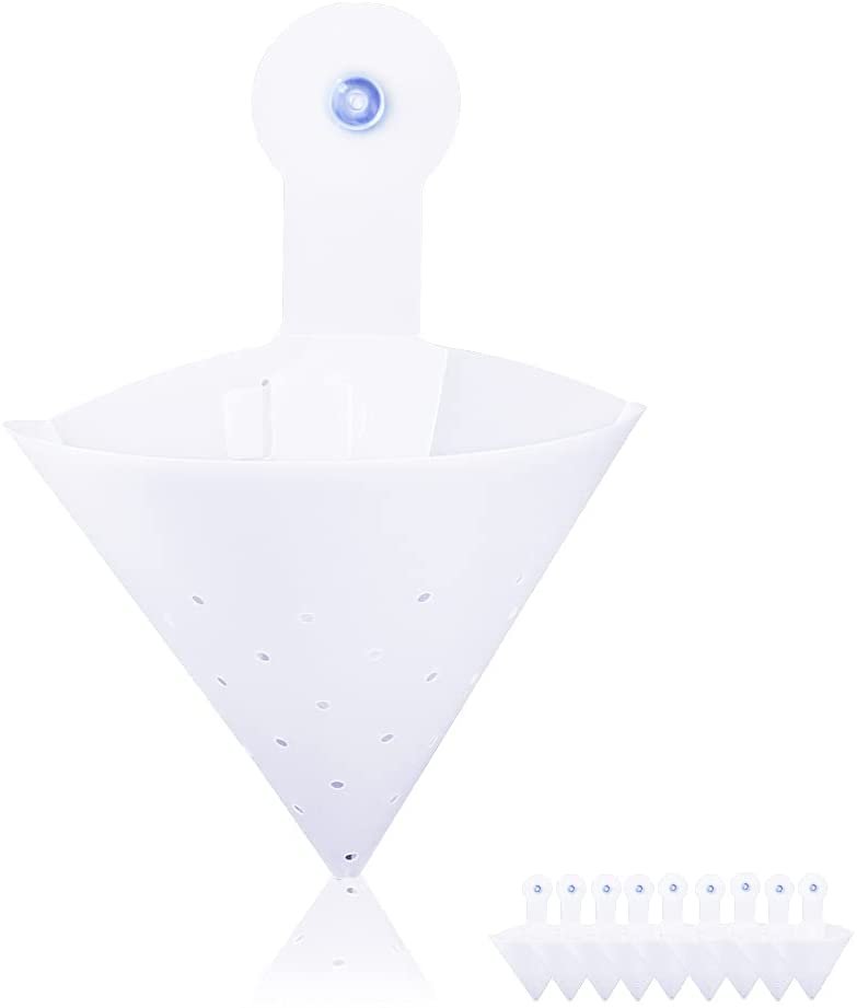 1 PC Foldable Kitchen Sink Filter Bag Strainers, Folding Waste Food Strainer Drain Food Residue Filter, Plastic Self-Standing Strainer Used for Kitchen Garbage