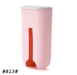 Trash Bag Organizer, Wall-Mounted Plastic Bag Organizer Dispenser Garbage Trash Bags Dispenser Storage Box Kitchen Organizer Holder