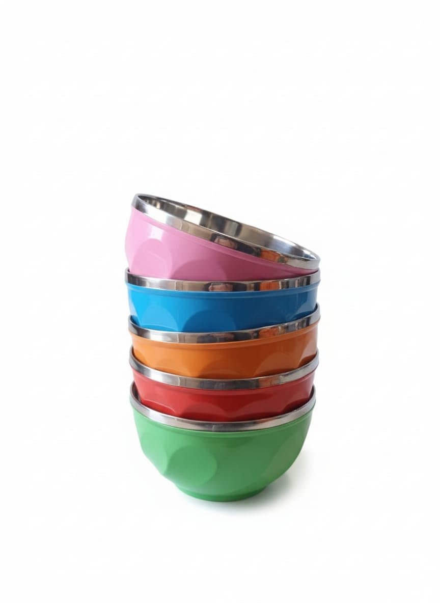 Stainless steel bowl double layer