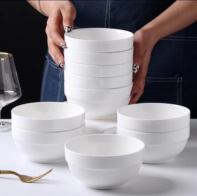 5 Piece Stackable Serving Bowl Set