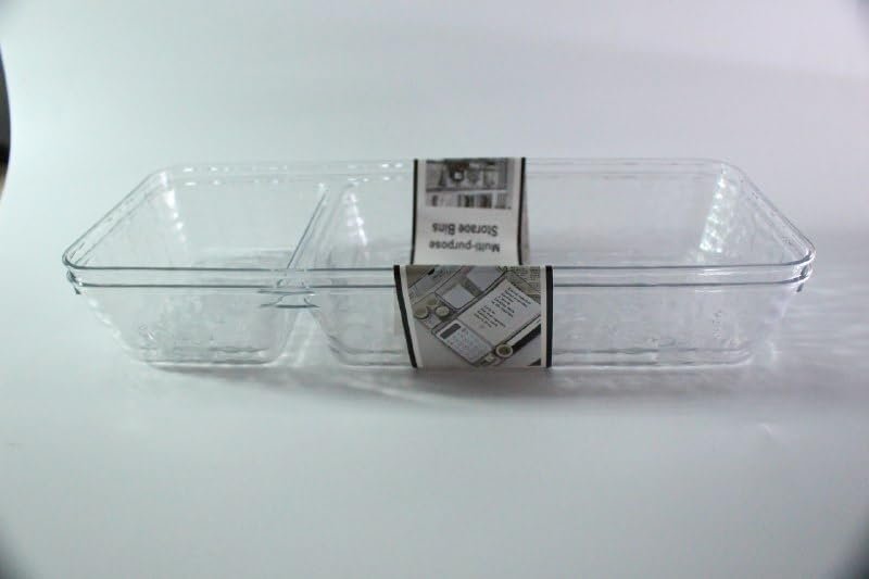 Fridge Acrylic Organizer for Kitchen, Cabinet, Refrigerator, Snacks 2 Pack