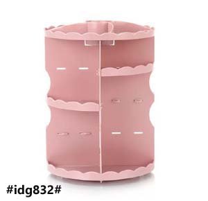 Coconut Degrees Spinning Makeup Cosmetic Organizer Display Stand Pink