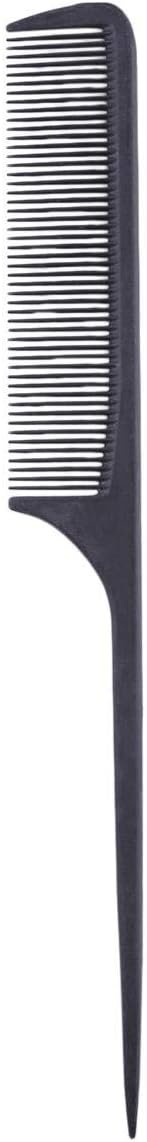 Black professional salon dense thooth comb