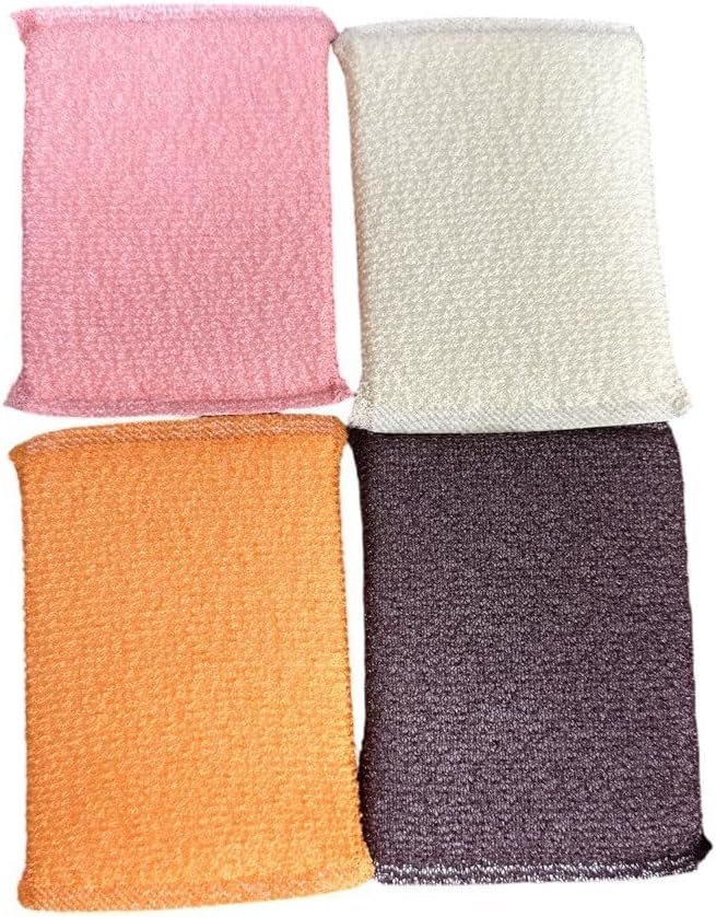 4pcs Soft Sponge Scrubbing Pads