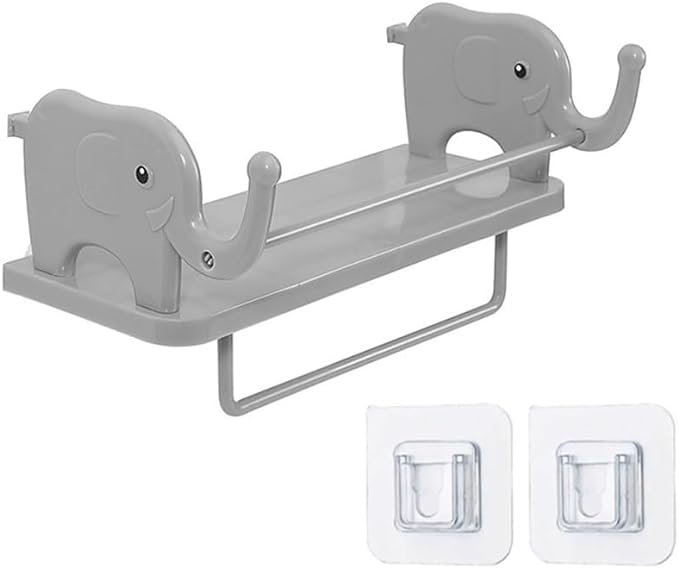 Easy to install wall mounted shelves for kitchen and entryway