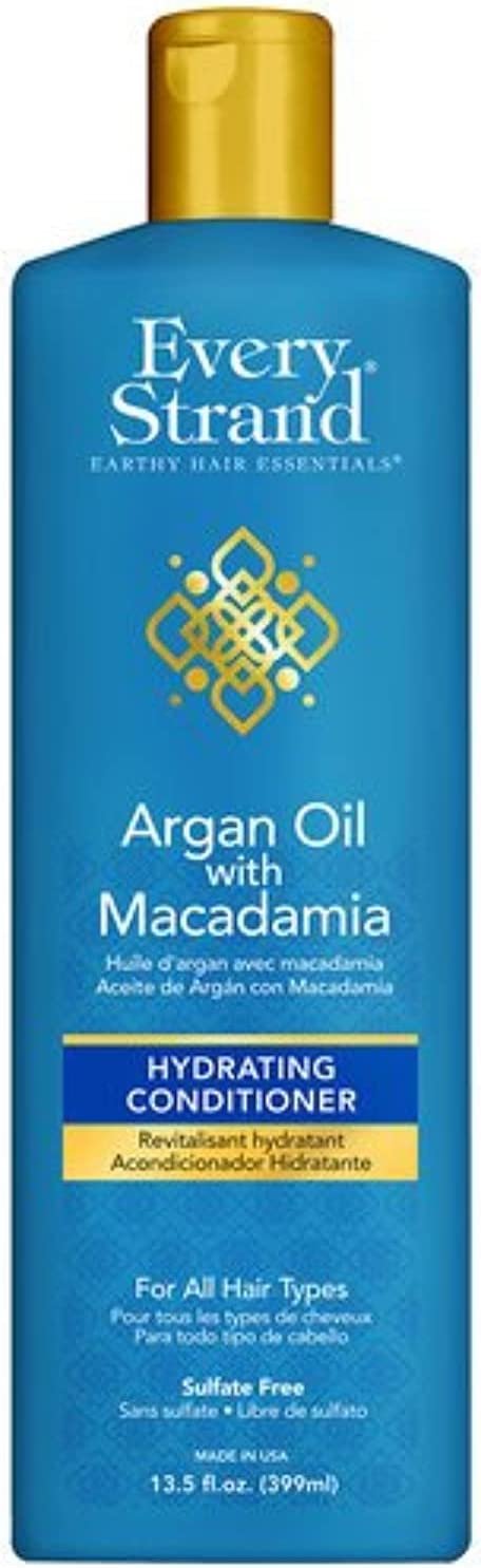 Every Strand Argan Oil With Macadamia Hydrating Conditioner, 13.5 Fl Ounce