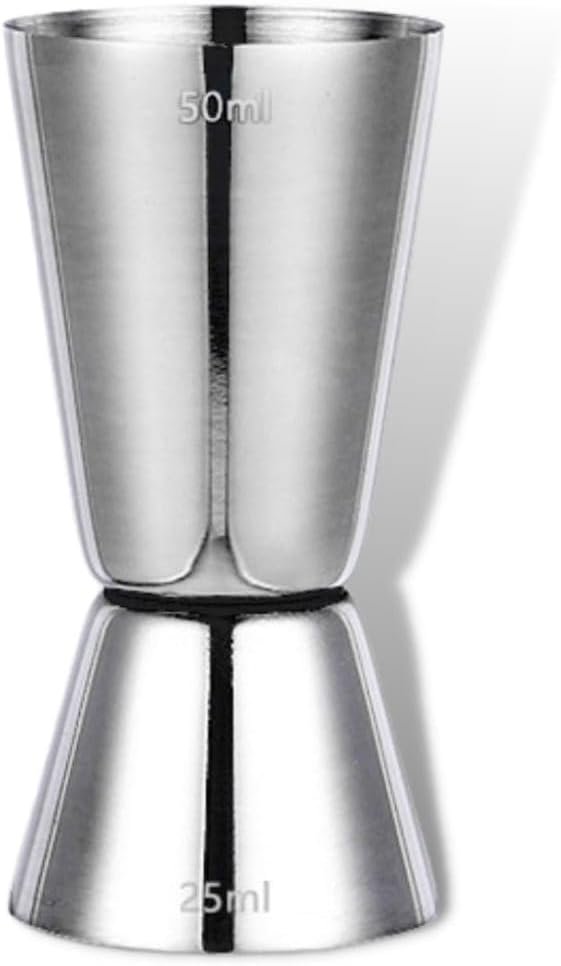 Stainless Steel Double Jigger Bar Measuring 25/50 ml Cocktail Measuring