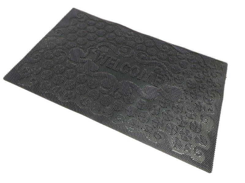 Door Mat, for Entryway,Bedroom, Bathroom, Cut Shaped Large Sized Rubber Living Room size (75 * 45)