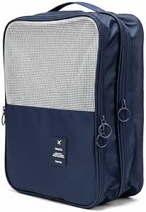 Travel Shoe Bag, 1 Piece Foldable Waterproof Shoe Pouches with Zipper Lightweight Portable Packing Bags Shoes,Golf, and Other Sports Accessories