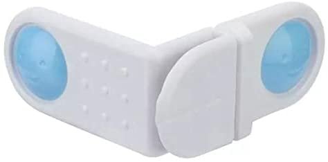 2PCS Plastic Child Safety Locks Baby Cabinet Locks Straps Child Drawer Safety Locks Kids Corner Protector Locks
