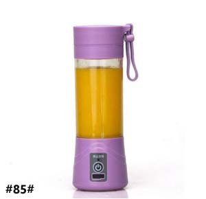 Electric Fruit Juicer Handheld Smoothie Maker Blender Juice Cup Purple