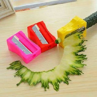 Carrot Cucumber Sharpener Peeler Kitchen Tool Vegetable Fruit Curl Slicer