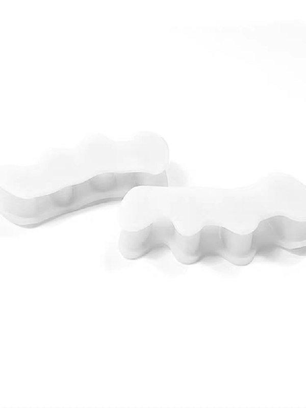 Toe Spreaders Separator Silicone Kit Bunion Correctors for Big Toe and Running Toe Separators Wear with Shoes for Women & Men 2pcs