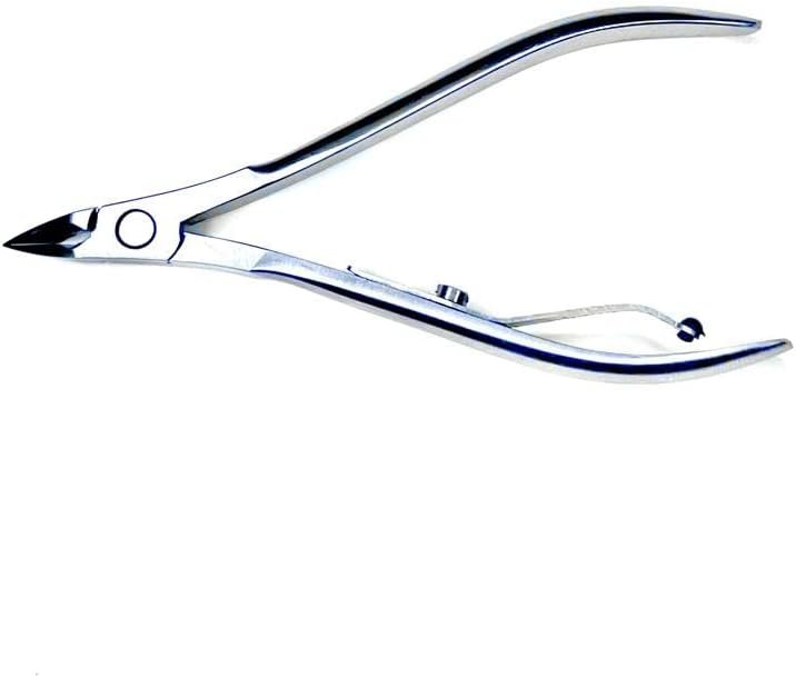 Cuticle Full Nippers | Professional Non-Corrosive Carbon Steel Cuticle Cutter Cuticle Remover | Pedicure Manicure Tools for Fingernails and Toenails