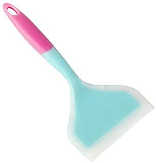 Non-stick Silicone Spatula Shovel Cooking Utensils Beef Meat Egg Spatula Kitchen Scraper Wide Pizza Shovel Kitchen Cooking Tools random color