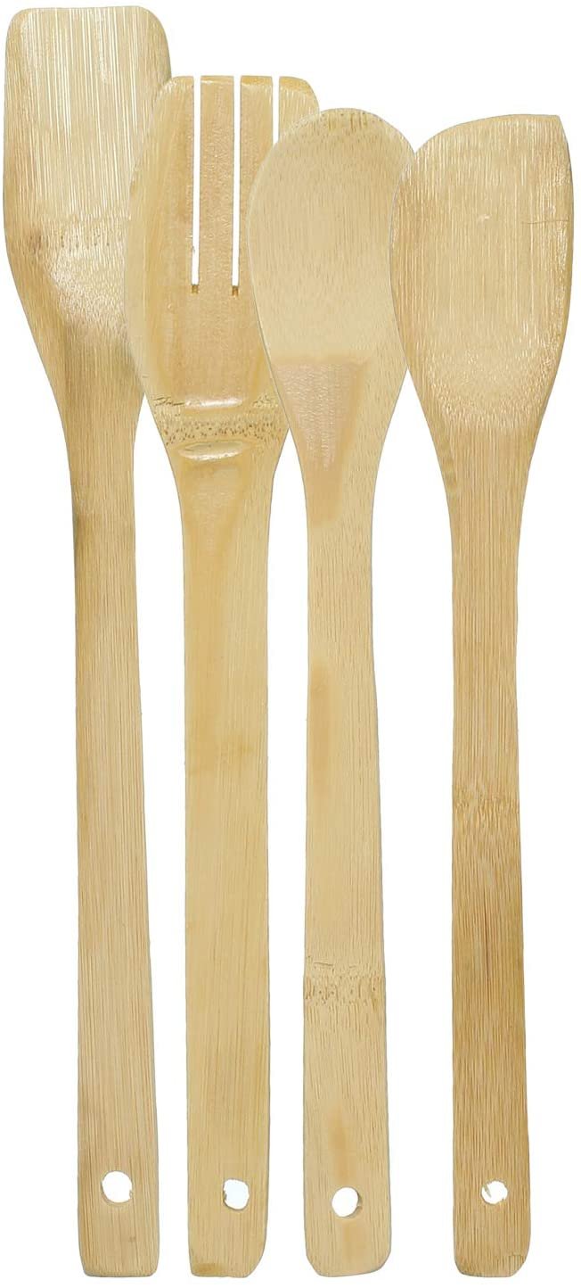 Bamboo Kitchen Tools - 4 Pieces
