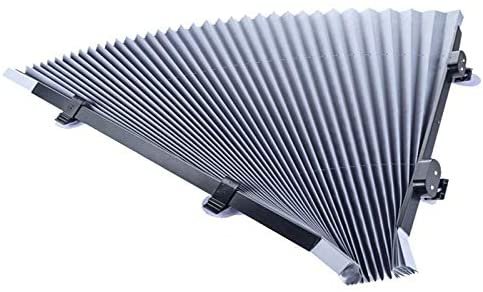 Aluminum Foil Retractable Sun Shade For Cars Front Window Curtain-70CM