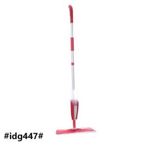 Floor Mop With Spray For Polishing And Sterilizing Ceramic And Marble red