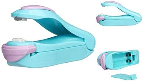 Portable Bag Clips Handheld Mini Electric Heat Sealing Machine Impulse Sealer Seal Packing Plastic Bag Work - random color