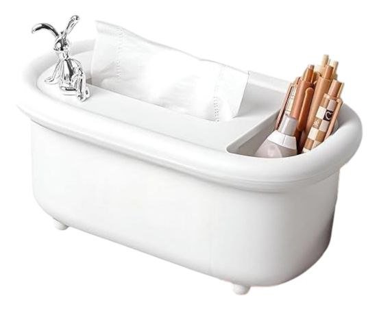 This tissue box holder is ideal for bedrooms, bathrooms, and living rooms, keeping your tissues organized and easily accessible.