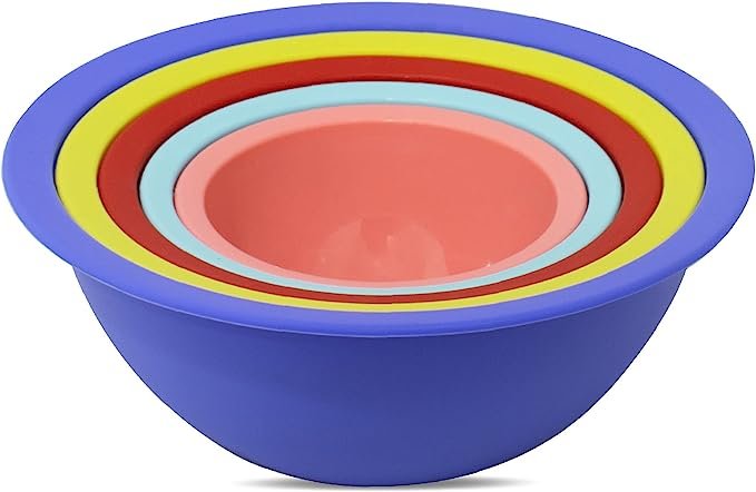 Elwatania plastic costa bowl set 5 pieces
