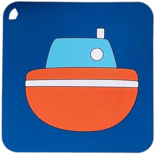 Silicone Coasters for Drinks Kids, Non-Slip Soft Silicone Material Table, Drink Coaster