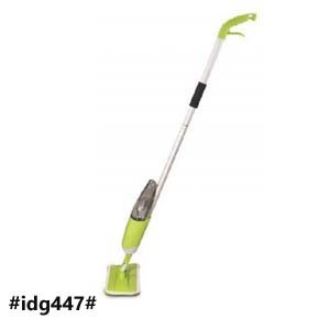 Healthy Spray Mop with Microfiber Cleaning Pad, Green