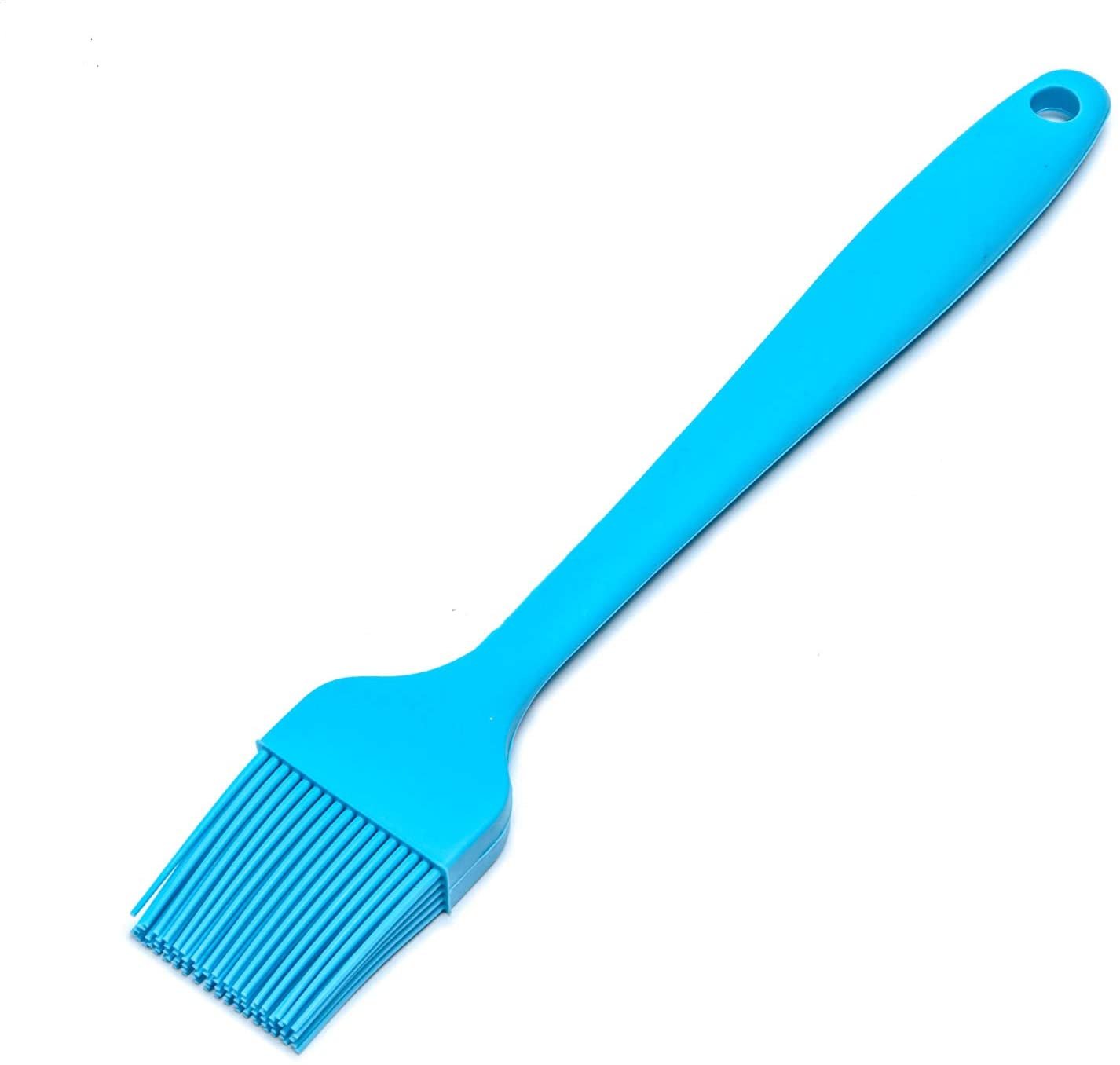 Silicone Basting Grill BBQ Sauce Baking Brush-Large Oil Brush-Perfect for Food, Marinating Meat, Steaks and Pastries Random color