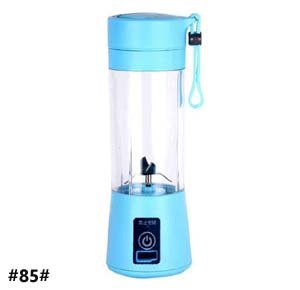 Portable 380ML USB Mini Electric Fruit Juicer Handheld Smoothie Maker Blender Juice Cup Blue