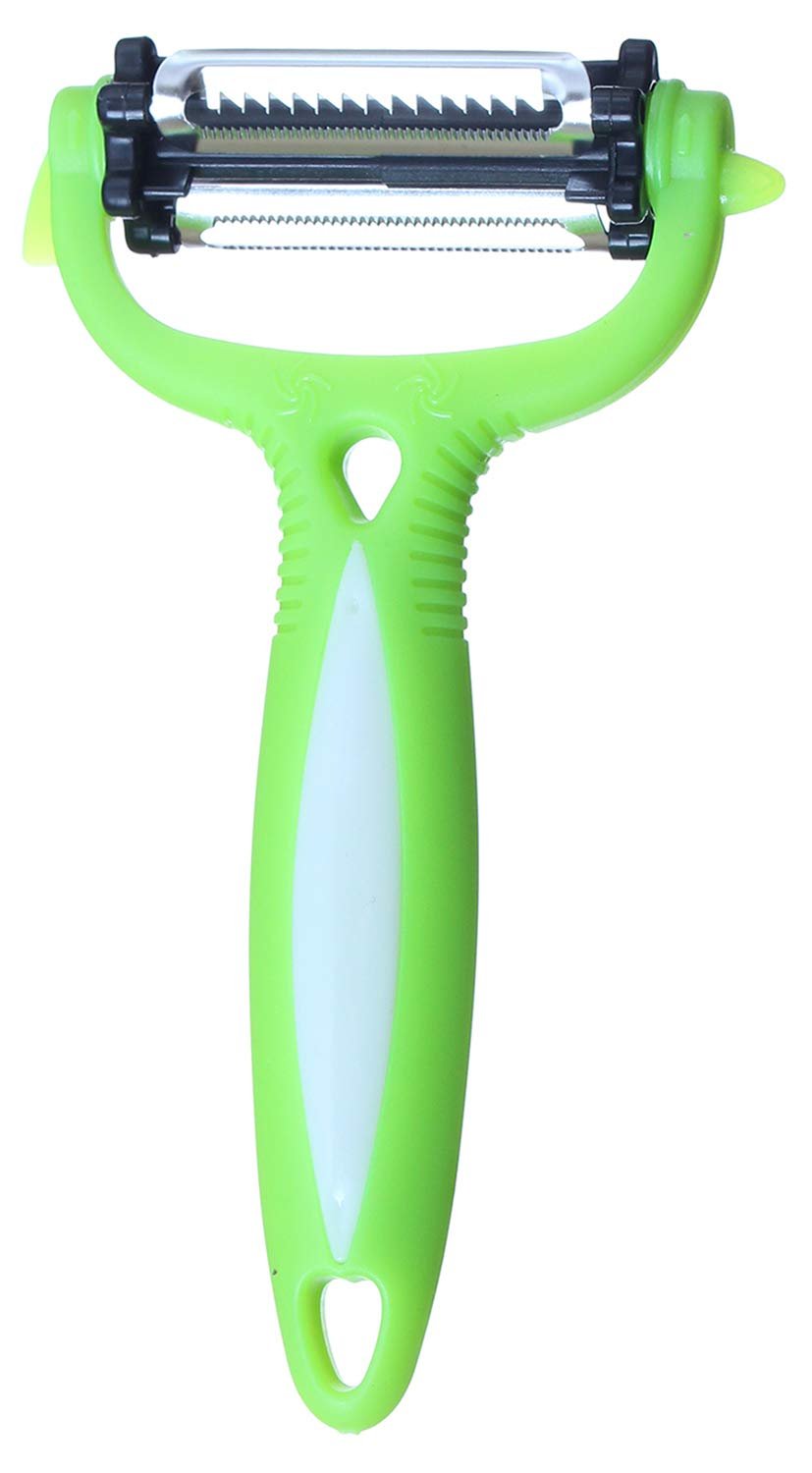 1Pcs Multi-function 3 in 1  Free rotation vegetable peeler - random color