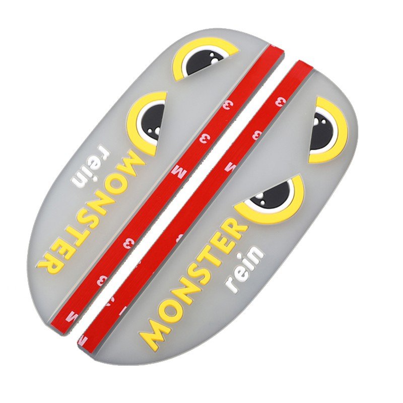 Rear View Mirror Accessories Rain Visor Guards Rubber Side Mirror Rain Eyebrow, Decorations for Most Car, Keep Your Vision Clear and Driving Safety