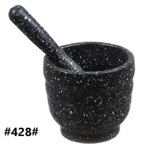 Granite Mortar and Pestle Set - Black and White