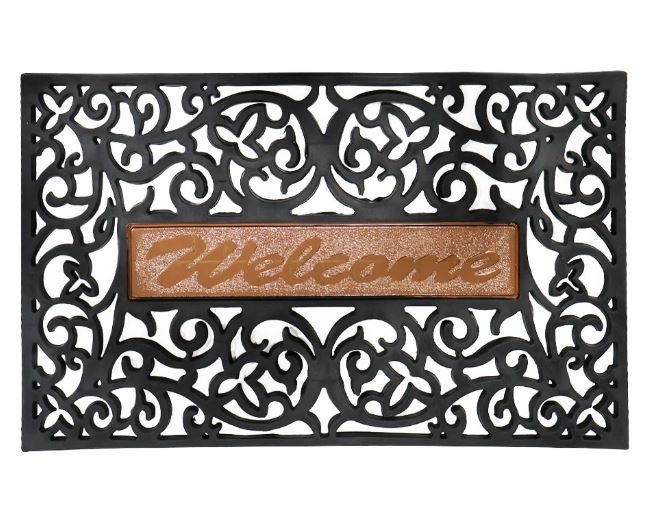 Doormat Rectangle Out Door Mat for Entrances (45x80cm)