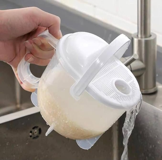 Rice Washing Strainer Plastic Multipurpose Basket